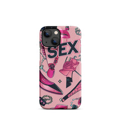 Pink Love Snap case for iPhone