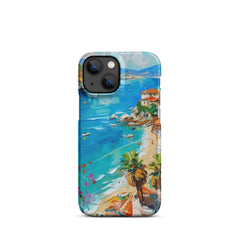 Mediterranean Beach Snap case for iPhone