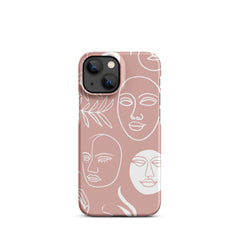 Faces Snap case for iPhone