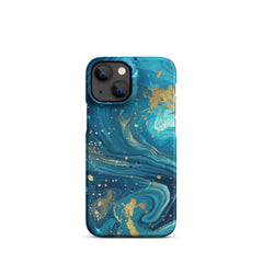 Turquoise Swirl  Snap case for iPhone