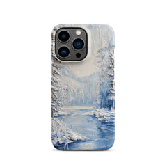 Winter River Snap case for iPhone