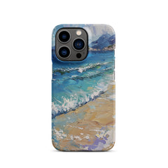 Beach Painting Snap case for iPhone