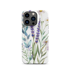 Lavender Snap case for iPhone