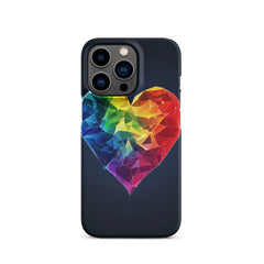 Ranbow Heart Snap case for iPhone