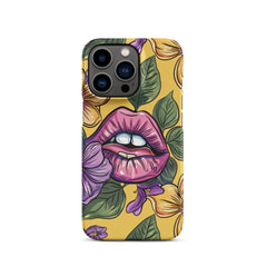 Vibrant Lips Snap case for iPhone