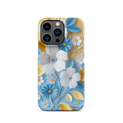 Floral Snap case for iPhone