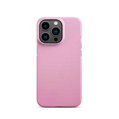 Pink Snap case for iPhone