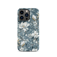 White Lily Snap case for iPhone