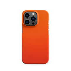 Orange Snap case for iPhone