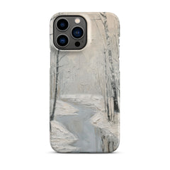 Winter Snow Snap Phone  case for iPhone