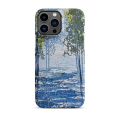 River Trees Snap case for iPhone