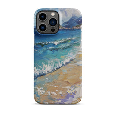 Beach Painting Snap case for iPhone