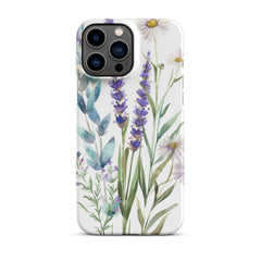 Lavender Snap case for iPhone