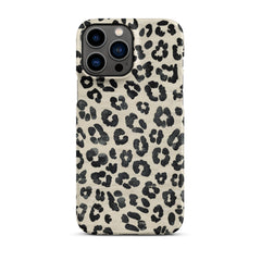 Leopard Design Snap case for iPhone