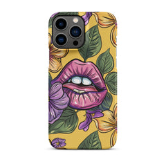 Vibrant Lips Snap case for iPhone