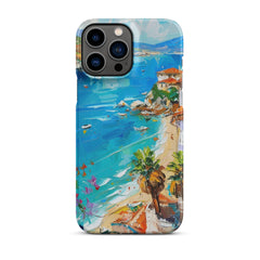 Mediterranean Beach Snap case for iPhone