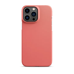 Coral Snap case for iPhone