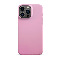 Pink Snap case for iPhone