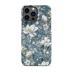 White Lily Snap case for iPhone