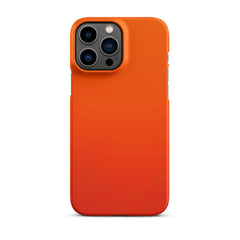 Orange Snap case for iPhone