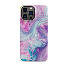 Pastel Marble Snap case for iPhone