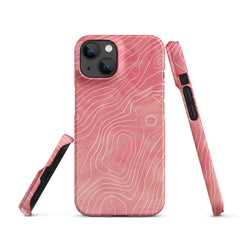 Pink Art  Snap case for iPhone