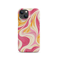 Yellow & Pink Snap Phone  case for iPhone