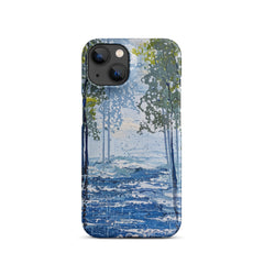 River Trees Snap case for iPhone