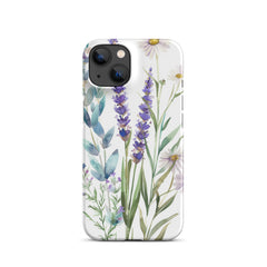 Lavender Snap case for iPhone