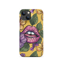 Vibrant Lips Snap case for iPhone