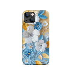 Floral Snap case for iPhone