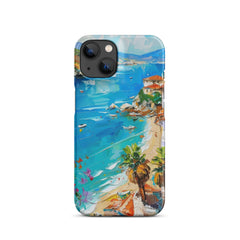 Mediterranean Beach Snap case for iPhone