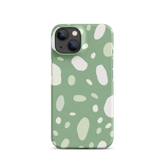 Sprinkle Green Snap case for iPhone