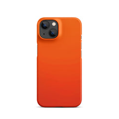 Orange Snap case for iPhone