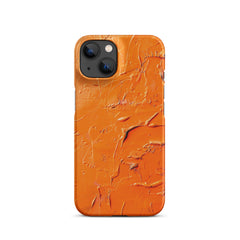 Orange Aastract Snap case for iPhone