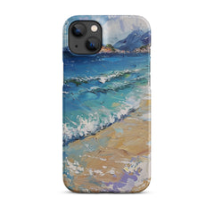 Beach Painting Snap case for iPhone