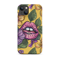 Vibrant Lips Snap case for iPhone