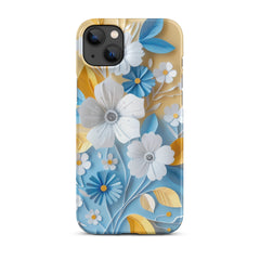 Floral Snap case for iPhone