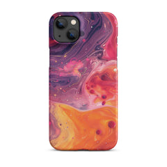 Rainbow Swirl Snap case for iPhone