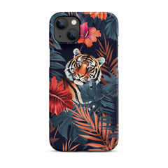 Jungle Tiger Snap case for iPhone