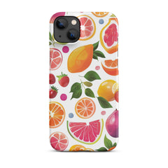 Cute Fruits Snap case for iPhone