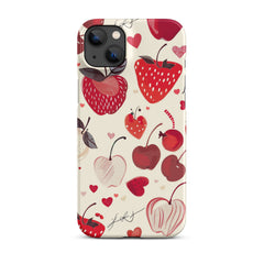 Strawberries Snap case for iPhone