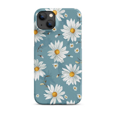 white Daisies Snap case for iPhone