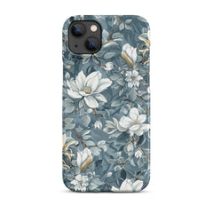 White Lily Snap case for iPhone