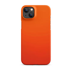 Orange Snap case for iPhone