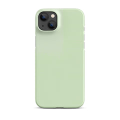 Light Green Snap case for iPhone