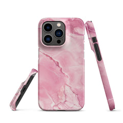 Pink Snap case for iPhone