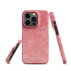 Pink Art  Snap case for iPhone