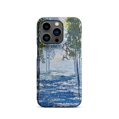 River Trees Snap case for iPhone