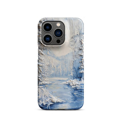 Winter River Snap case for iPhone